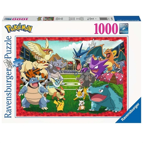 Pokemon Puslespil - Pokemon showdown - 1000 brikker